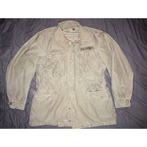 Vintage Military Surplus Mens Medium Tall US Army Cold Weather Jacket